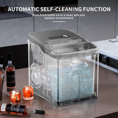 Ice Makers Countertop 26.5Lbs 24H Self-Cleaning Portable Z4701
