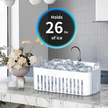 Ice Makers Countertop 26.5Lbs 24H Self-Cleaning Portable Z4701