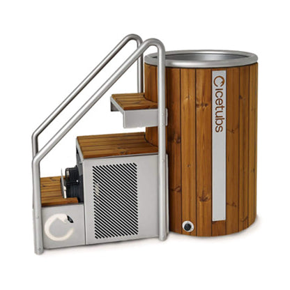Icetubs IceBarrel Thermowood and Fiberglass Cold Plunge Immersion Tub