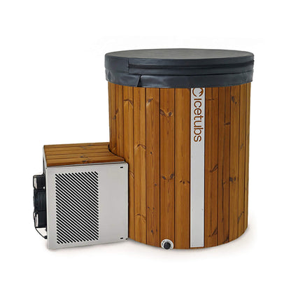 Icetubs IceBarrel XL Thermowood and Fiberglass Cold Plunge Immersion Tub