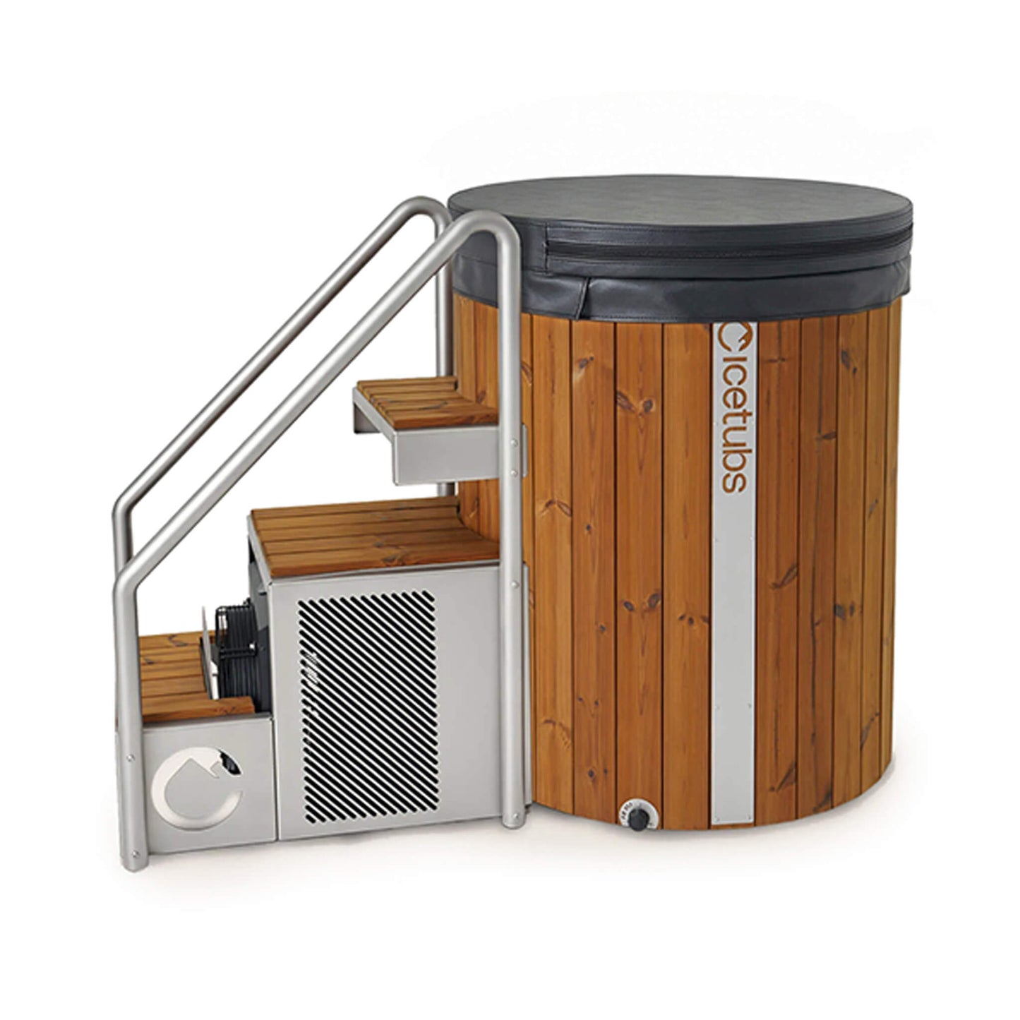 Icetubs IceBarrel XL Thermowood and Fiberglass Cold Plunge Immersion Tub