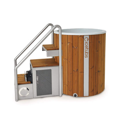 Icetubs IceBarrel XL Thermowood and Fiberglass Cold Plunge Immersion Tub