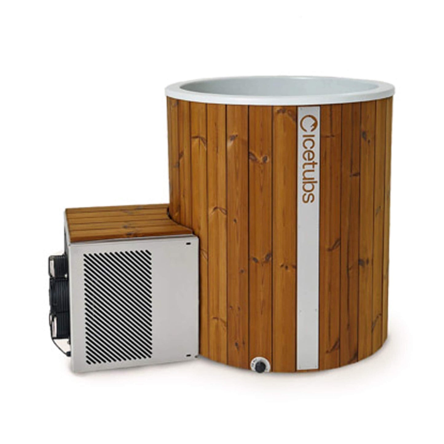 Icetubs IceBarrel XL Thermowood and Fiberglass Cold Plunge Immersion Tub