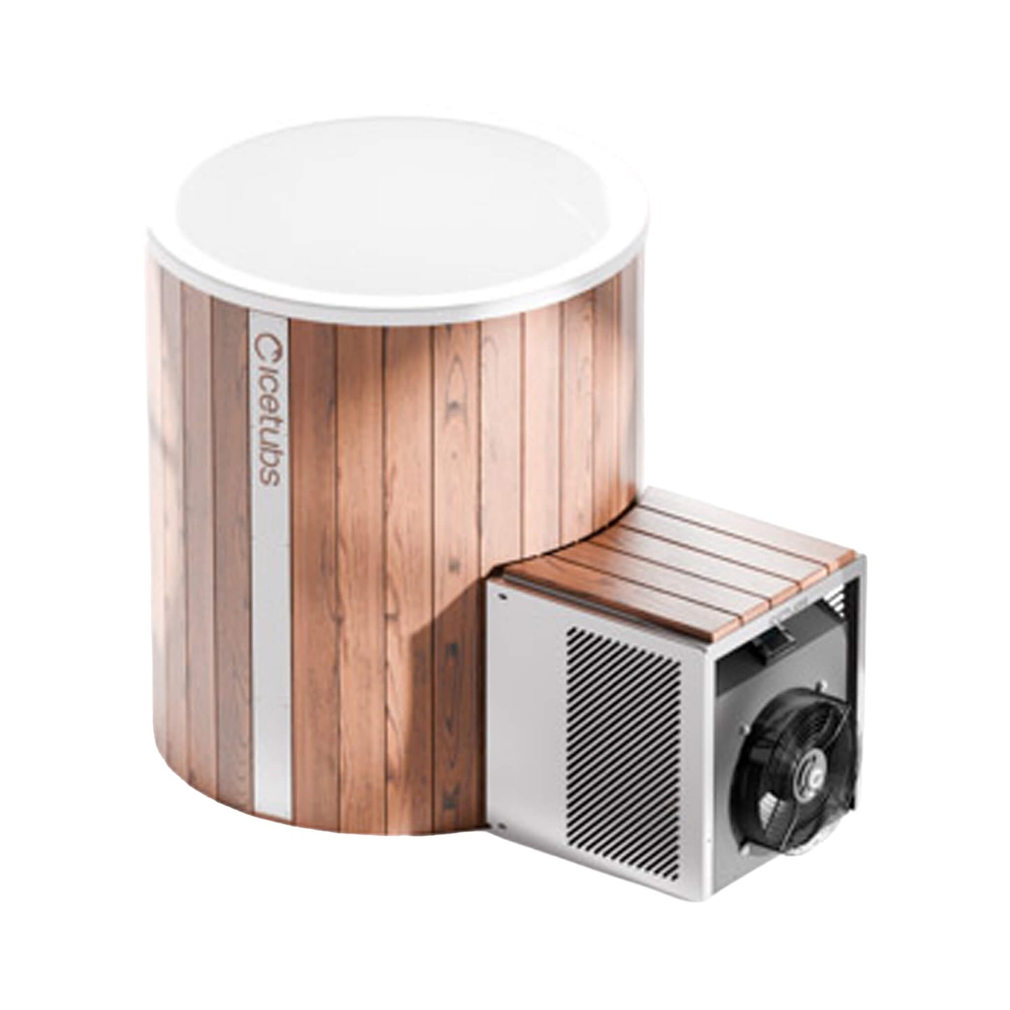 Icetubs IceBarrel XL Thermowood and Fiberglass Cold Plunge Immersion Tub