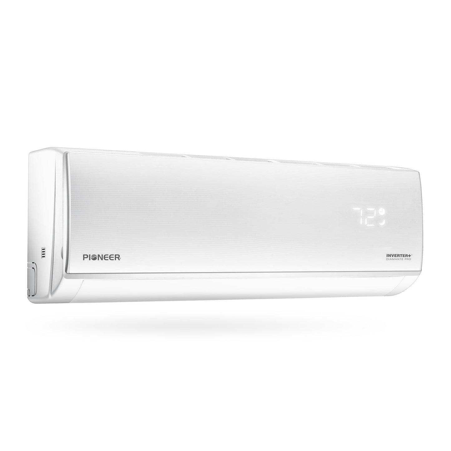 Pioneer® Diamante Pro™ 12,000 BTU 20 SEER2 115V High-Wall Ductless Mini-Split Air Conditioner Inverter Heat Pump with 16 Ft. Kit
