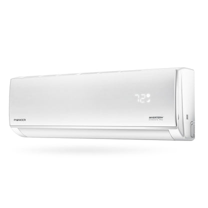 Pioneer® Diamante Pro™ 12,000 BTU 20 SEER2 115V High-Wall Ductless Mini-Split Air Conditioner Inverter Heat Pump with 16 Ft. Kit