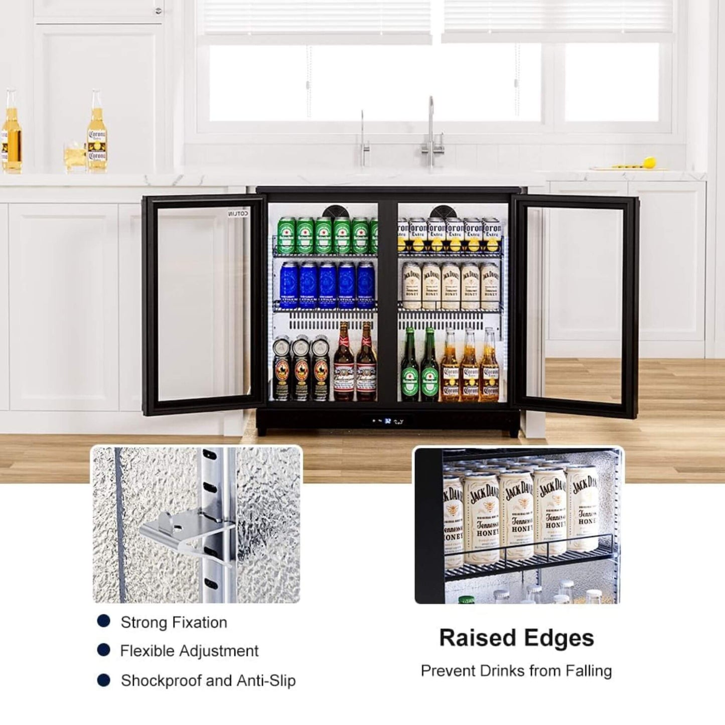 Industrial Freestanding Undercounter Beverage Refrigerator