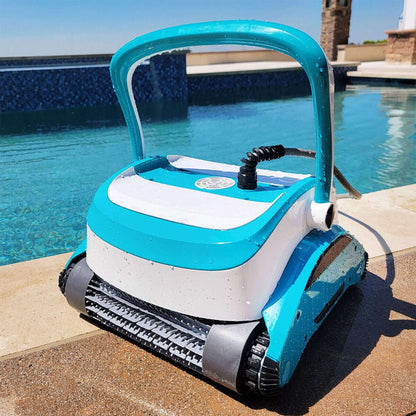 Inground Automatic Dual Scrub Robotic Pool Vacuum Cleaner, 150W