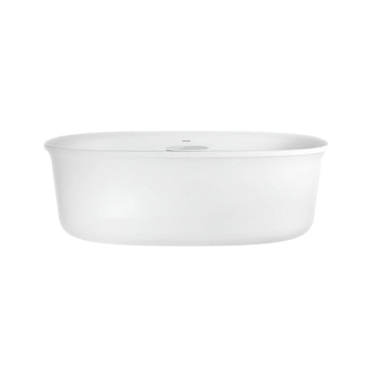 Jacuzzi Arga 69" Freestanding Whirlpool Bathtub
