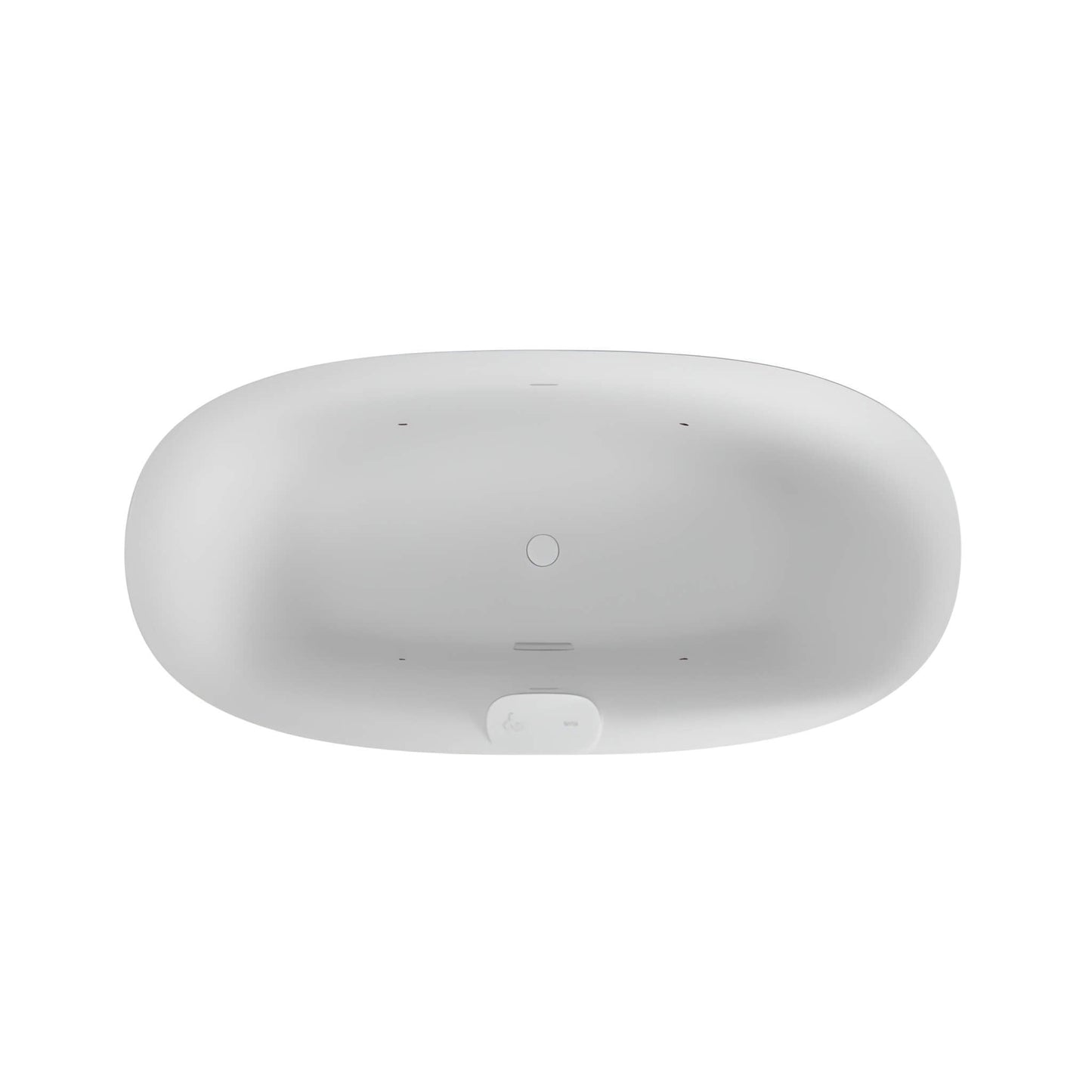 Jacuzzi Arga 69" Freestanding Whirlpool Bathtub