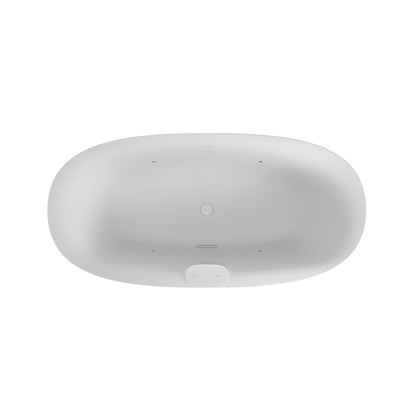 Jacuzzi Arga 69" Freestanding Whirlpool Bathtub