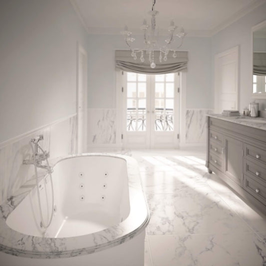 Jacuzzi Duetta" 66" Drop-In Air Tub With Right Pump