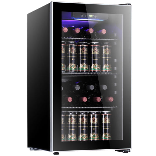 3.2 CU. FT.  Wine Cooler Mini Fridge Refrigerator W5899H