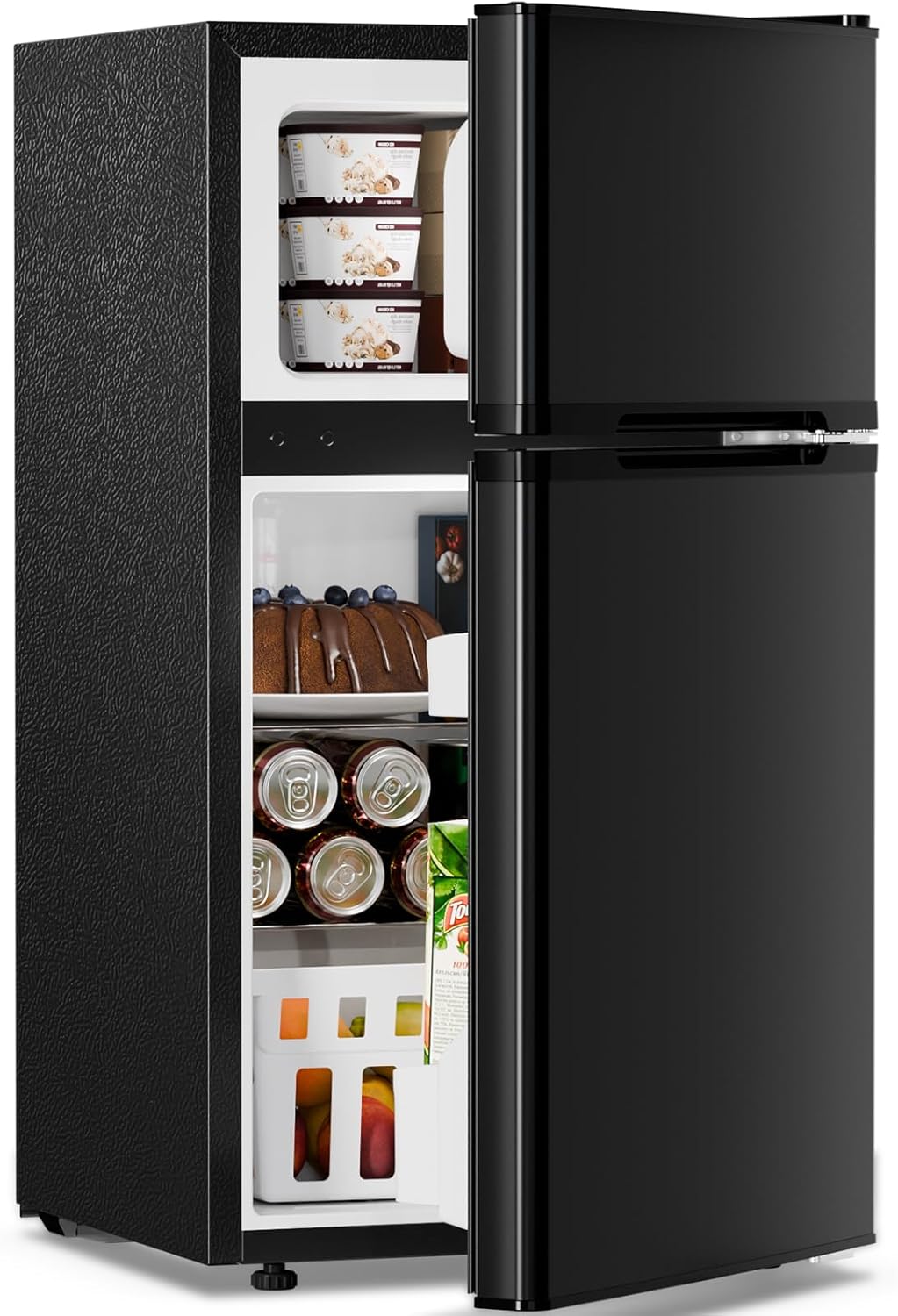 Kismile 3.2 CU.FT. Mini Refrigerator with Freezer F5887