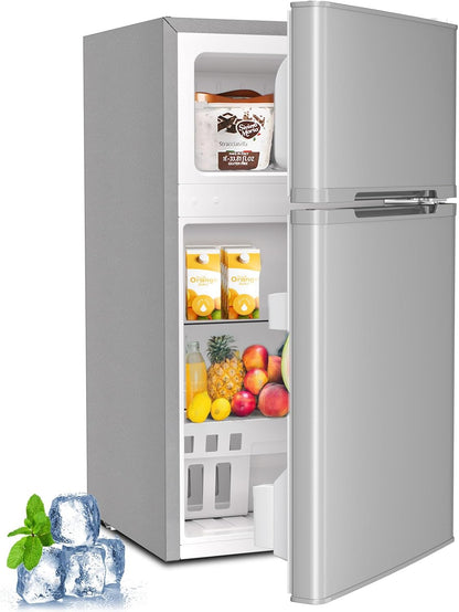 Kismile 3.2 CU.FT. Mini Refrigerator with Freezer F5887