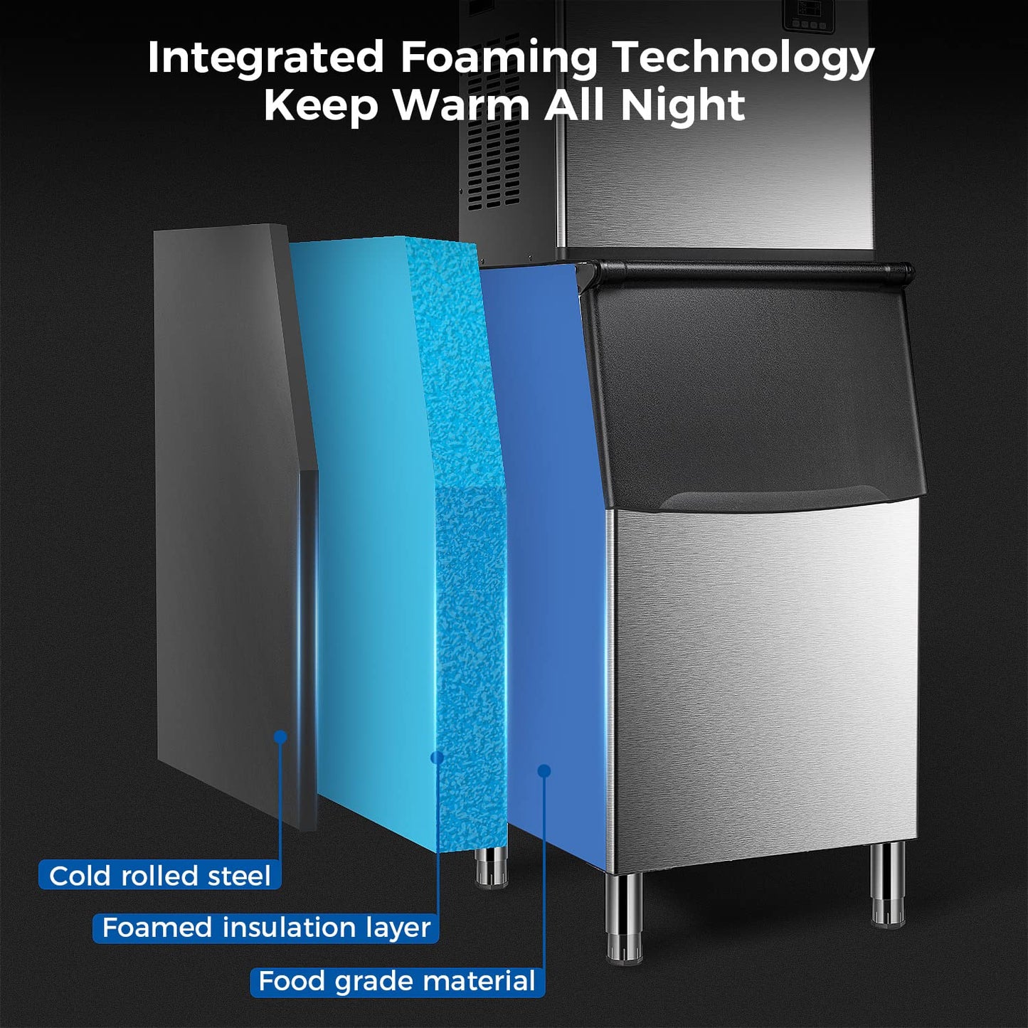 353LBS - 24H Split Commercial Ice Maker Z58160