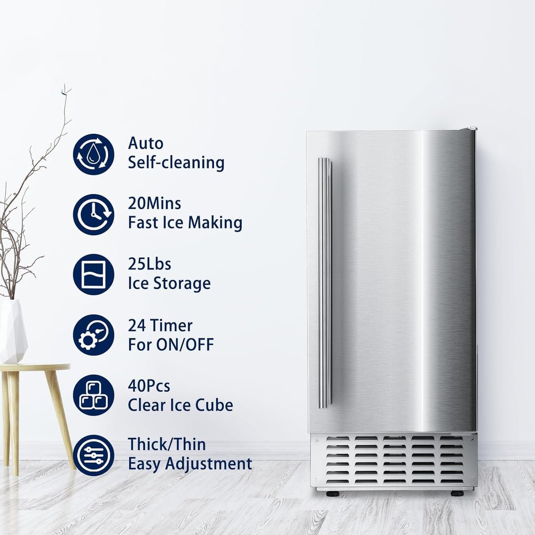 Commercial Under Counter Built-in Nugget Ice Maker Z5830N