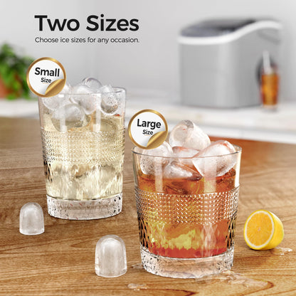 Kismile Ice Makers Countertop with Handle Z5812B