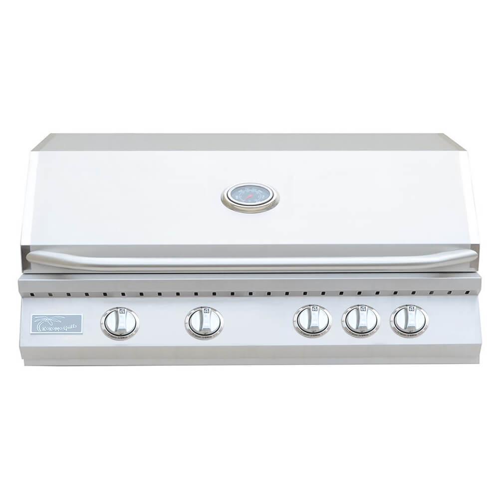 KoKoMo Grills 32-Inch Heavy Duty 60K BTU LP/NG 4 Burner Built-In Stainless Steel Gas Grill