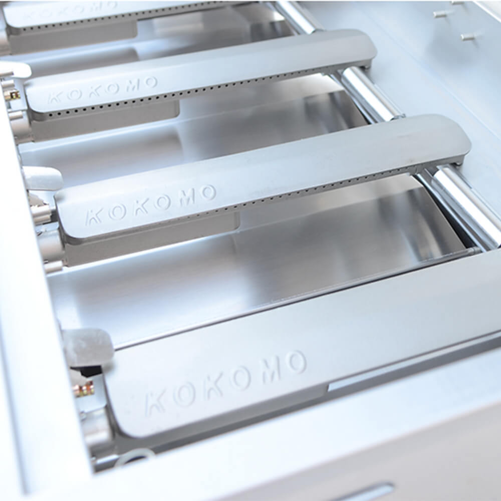 KoKoMo Grills 32-Inch Professional 72K BTU LP/NG 4 Burner Built-In Stainless Steel Gas Grill