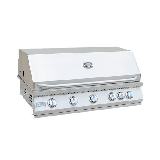 KoKoMo Grills 40-Inch Heavy-Duty 72K BTU LP/NG 5 Burner Built-In Stainless Steel Gas Grill