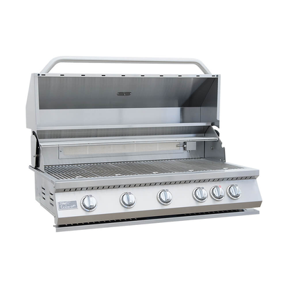 KoKoMo Grills 40-Inch Heavy-Duty 72K BTU LP/NG 5 Burner Built-In Stainless Steel Gas Grill