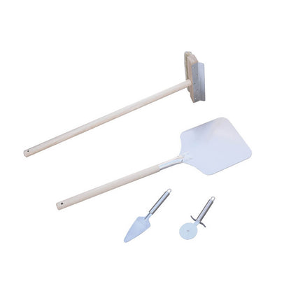 KoKoMo Grills Premium 32" Stainless Steel Dual Fuel Gas Or Wood Fired Pizza Oven