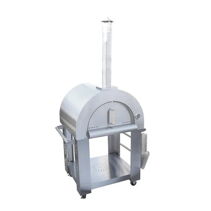 KoKoMo Grills Premium 32 Inch Stainless Steel Wood Fired Pizza Oven - KO-PIZZAOVEN