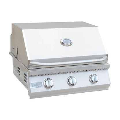 KoKoMo Grills 26-Inch Premium 36K BTU LP/NG 3 Burner Built-In Stainless Steel Gas Grill