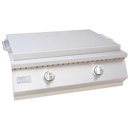 KoKoMo Grills 30-Inch Premium 36K BTU Teppanyaki Griddle with Dual U Shape Burner