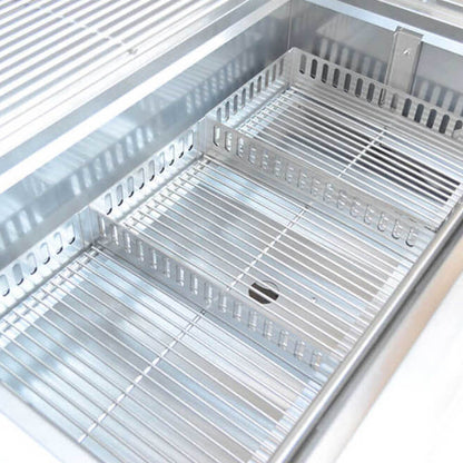 KoKoMo Grills Premium Built-In Charcoal Grill with 304 Stainless Steel and Adjustable Heat Tray, 32"