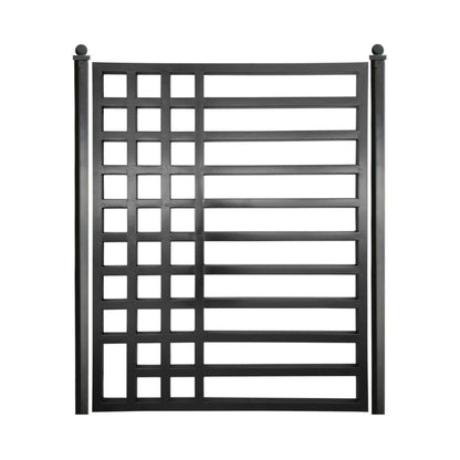 5FT Heavy-Duty Kyiv-Style Powder-Coated Galvanized Steel Pedestrian Gate