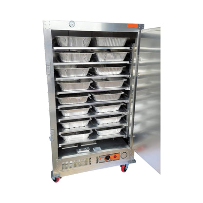 Large Electric Commercial Food Warmer Holding Cabinet For 16 Full Size Pans