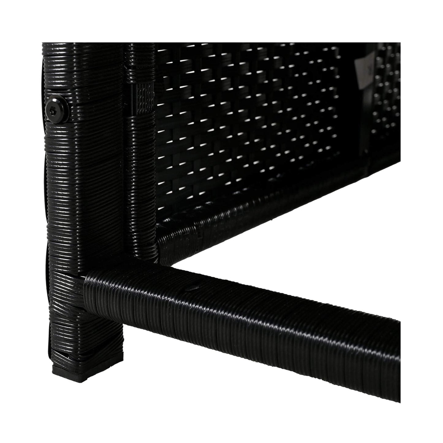 Alora Large Outdoor Quadrilateral Spa Surround Rattan Sectional Sofa Set With Storage Compartments