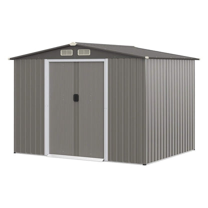 8FT x 6FT Alora Premium Outdoor Steel Tool Storage Garden Backyard Shed