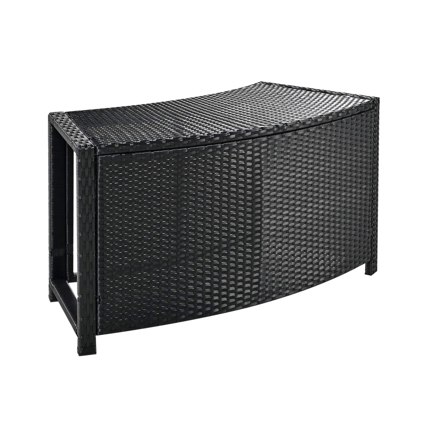 Alora Large Premium Surround Spa Patio Rattan Sofa Set With Storage Compartments And Cushions