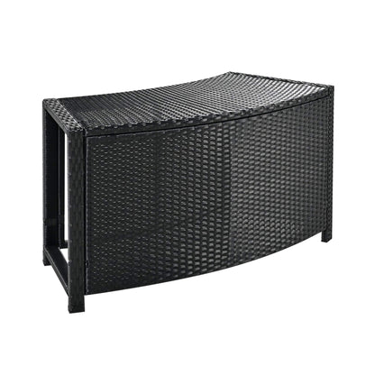 Alora Large Premium Surround Spa Patio Rattan Sofa Set With Storage Compartments And Cushions