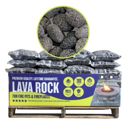 Small Gray Lava Stone - 1/2" - 1"