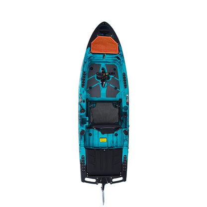 Lightweight 10FT 1-Person Modular Fishing Kayak with Fin Drive System