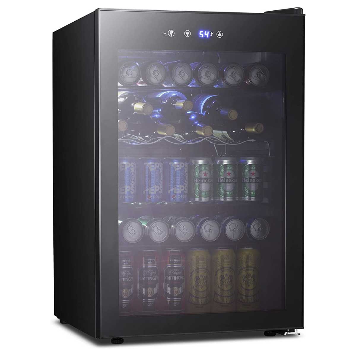 Matte Beverage Refrigerator and Cooler W58128H