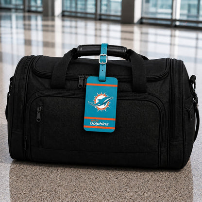 Miami Dolphins Golf Bag Tag