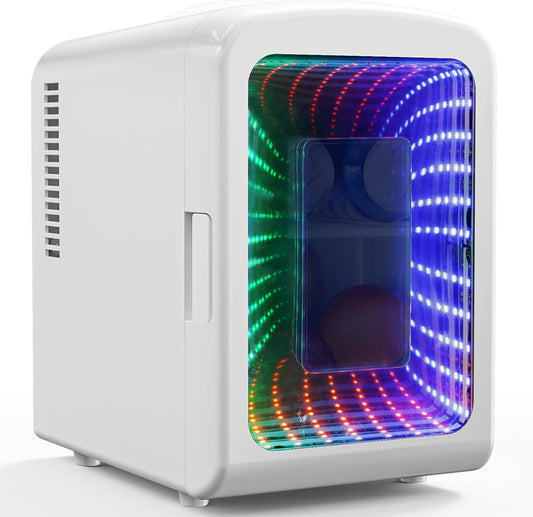 Mini Compact Refrigerator with Gaming Light F3404L