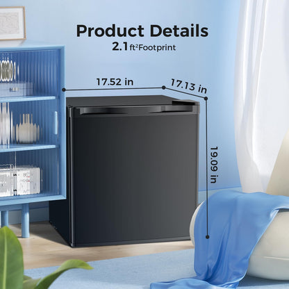 1.6 2.6 3.2 CU FT Mini Fridge with Freezer