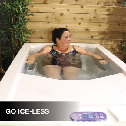 CSC 1000 Premium Cold Plunge Spa Tub with Built-In Ozone and Multi-Coloured Exterior Lighting