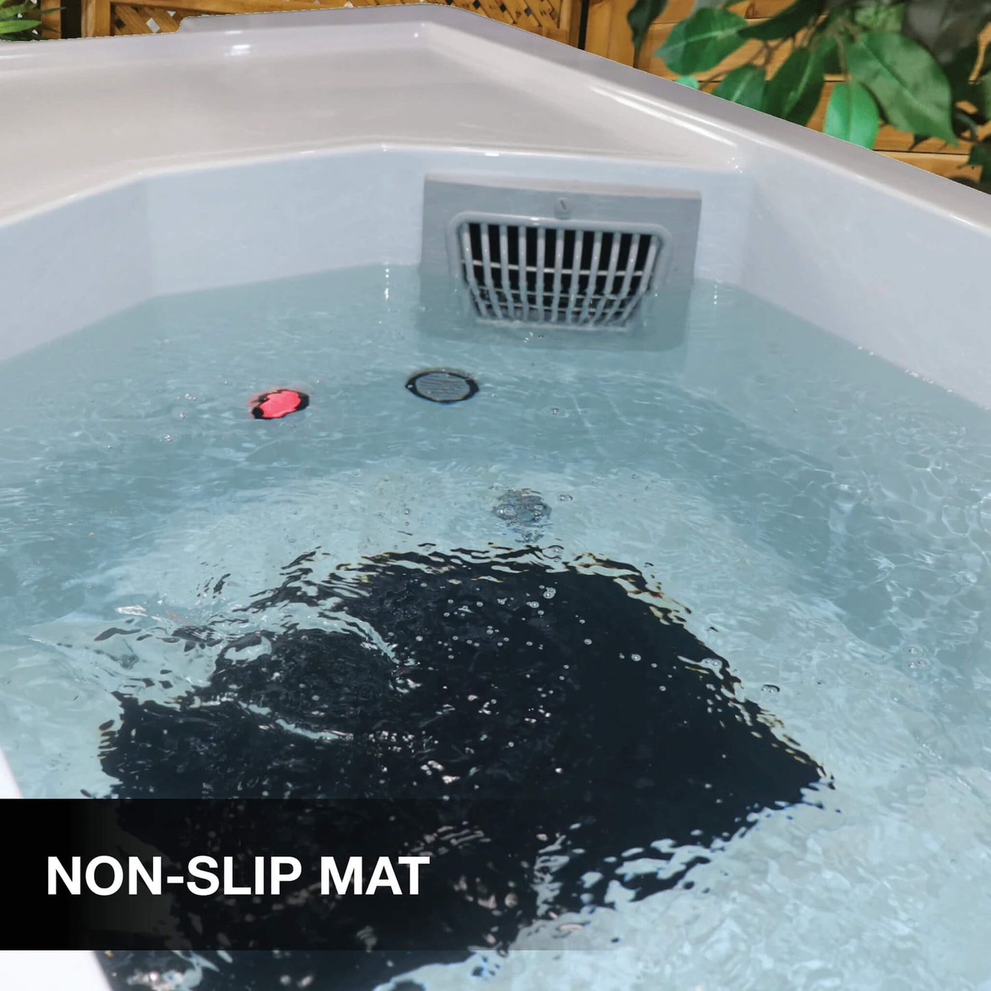 CSC 1000 Premium Cold Plunge Spa Tub with Built-In Ozone and Multi-Coloured Exterior Lighting