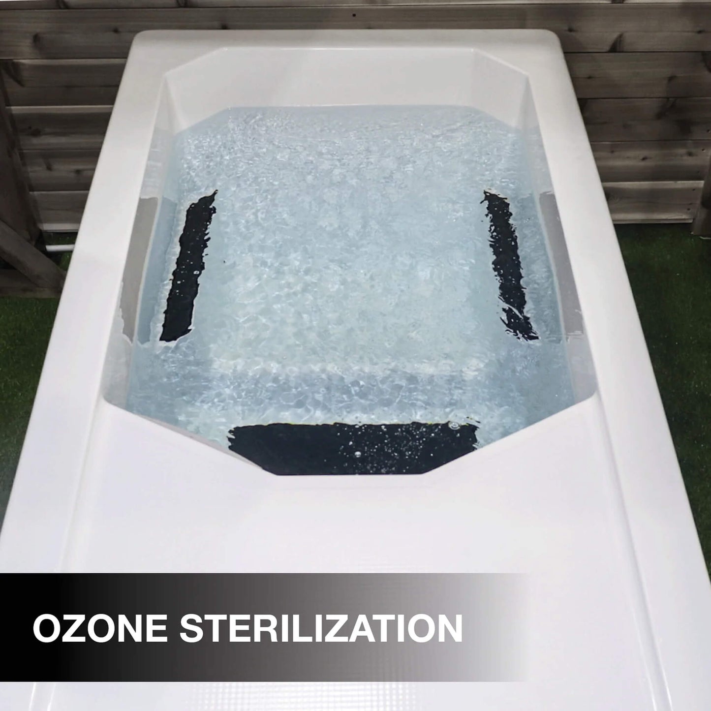 CSC 1000 Premium Cold Plunge Spa Tub with Built-In Ozone and Multi-Coloured Exterior Lighting