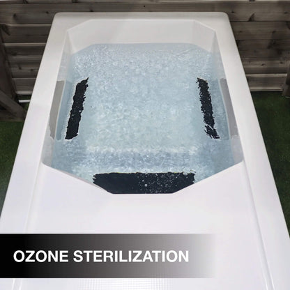 CSC 1000 Premium Cold Plunge Spa Tub with Built-In Ozone and Multi-Coloured Exterior Lighting