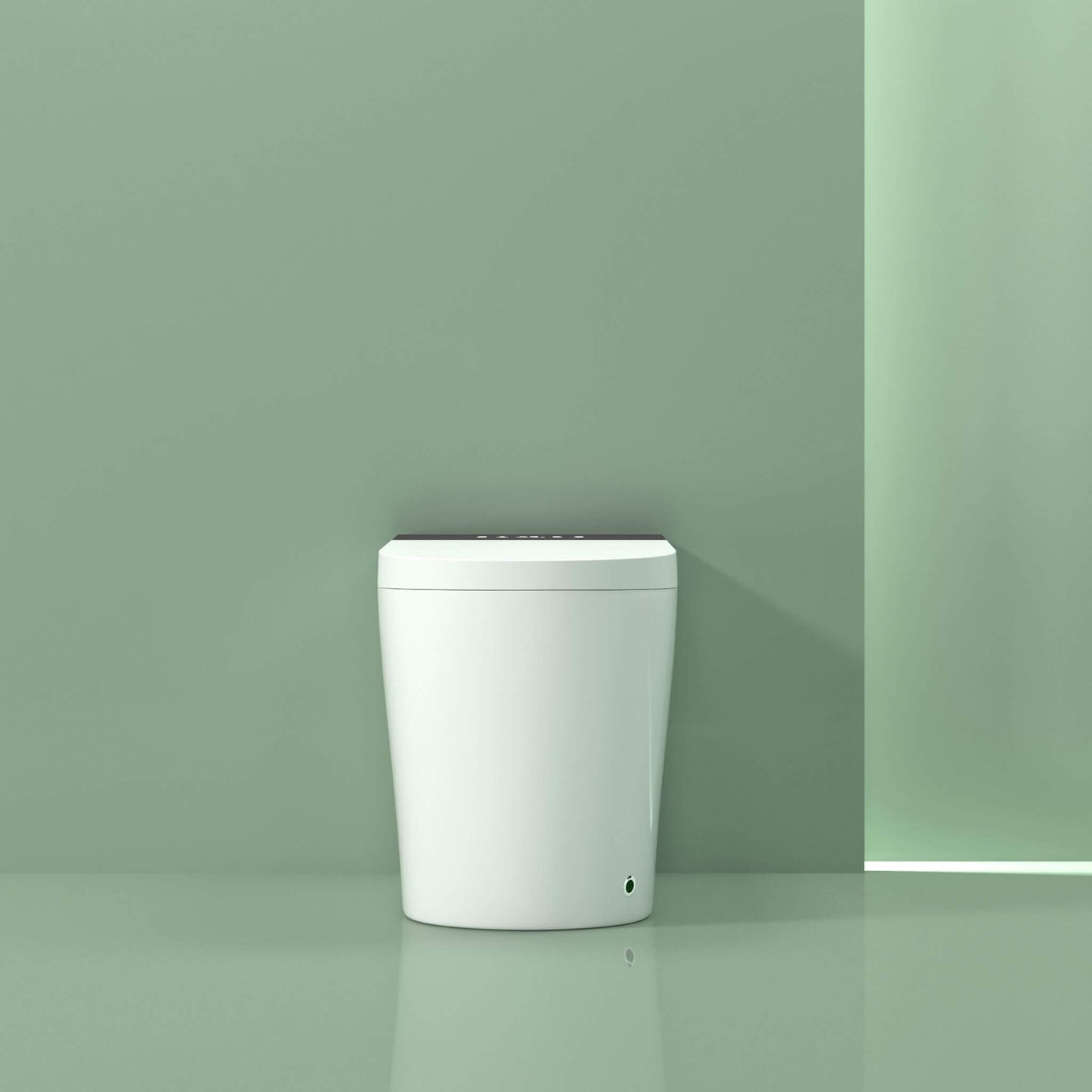 Nuvia Modern Compact Smart Tankless Toilet with Bidet, Auto Open, Auto Flush, Heated Seat and Air Dryer