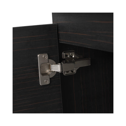 Nuvia Modern Wall-Mounted Bathroom Vanity with Ceramic Sink and Soft Close Door