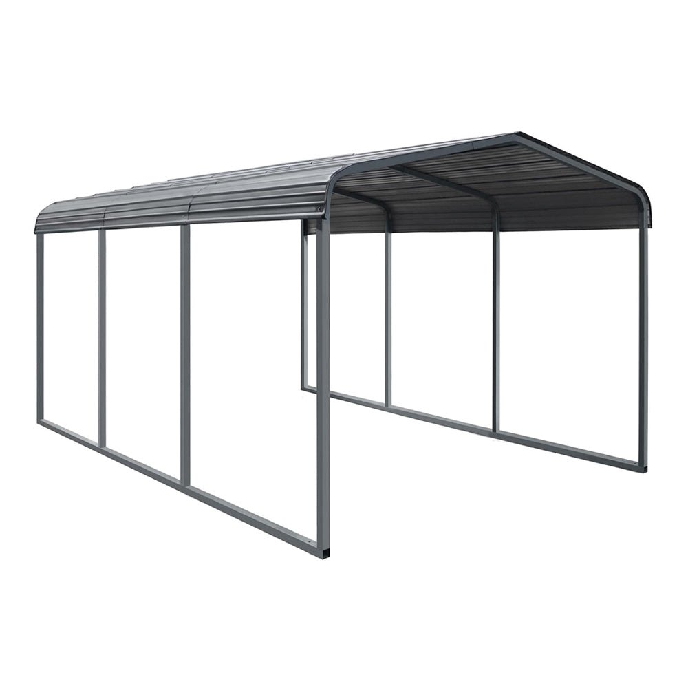 10' x 15' FT Alora Large Heavy-Duty Outdoor Metal Carport